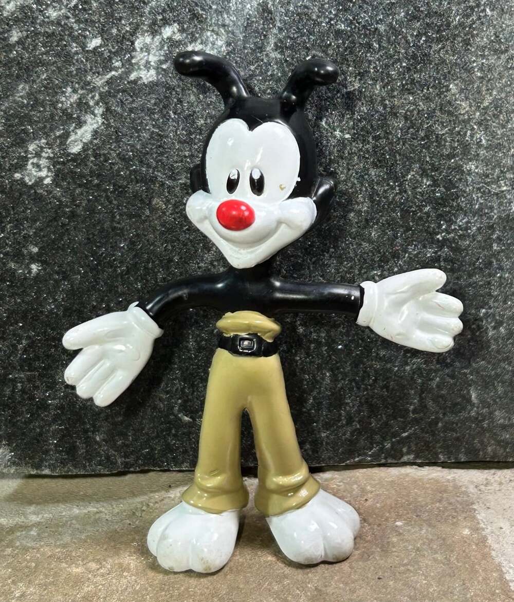 Animaniacs VTG 1998 Yakko Bendable Figure Hardee’s Warner Bros Carl’s Jr.